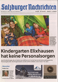 Kindergarten Elixhausen hat keine Personalsorgen