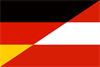Flagge Deutschland_Österreich